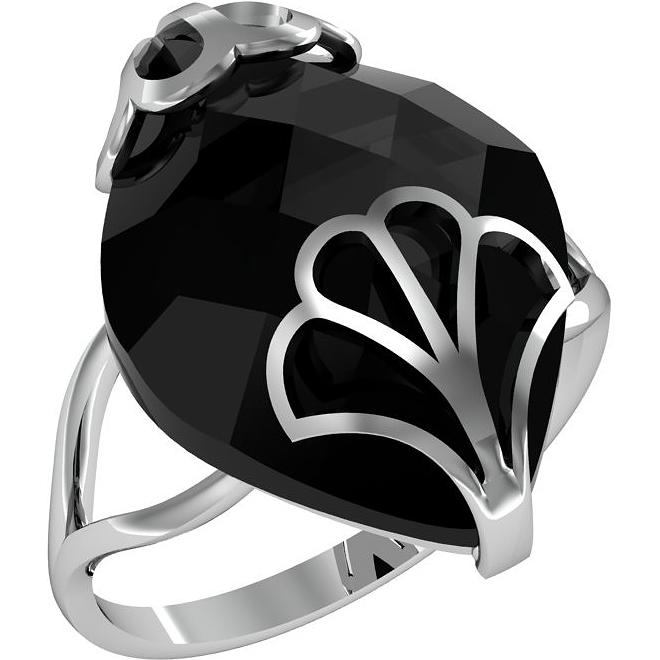 Кольцо с 1 стеклом из серебра (арт. 2120864)