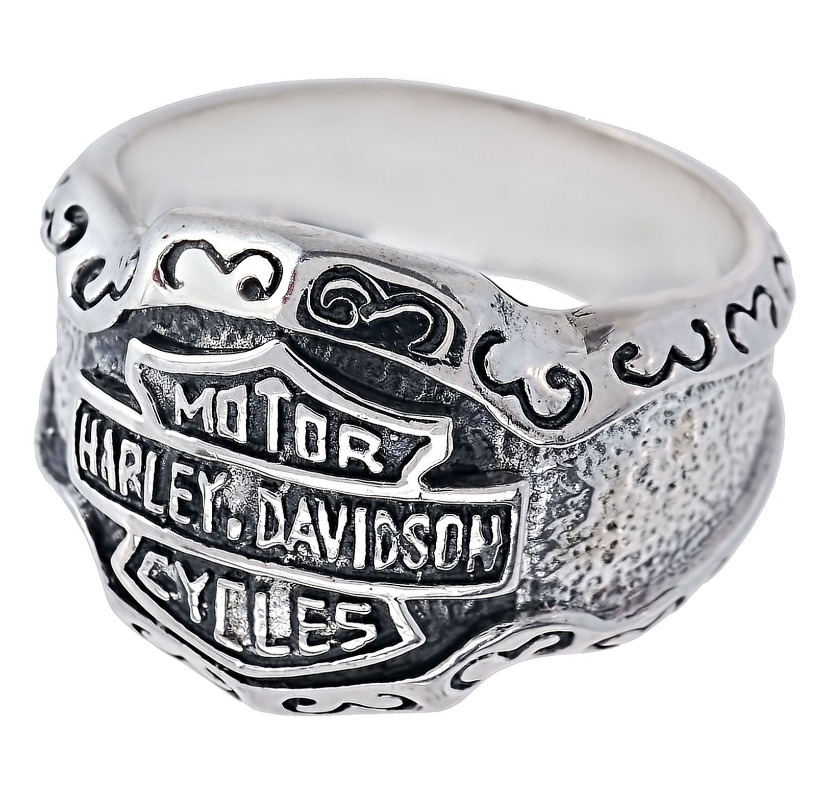 Кольцо "Harley Davidson" из серебра (арт. 2140126)