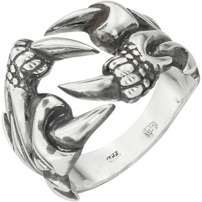 Кольцо Когти из серебра (арт. 2183468)