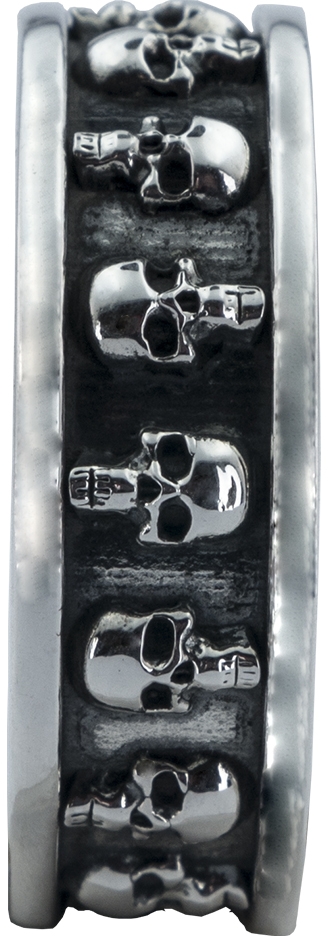 Кольцо Черепа из серебра (арт. 2183630)