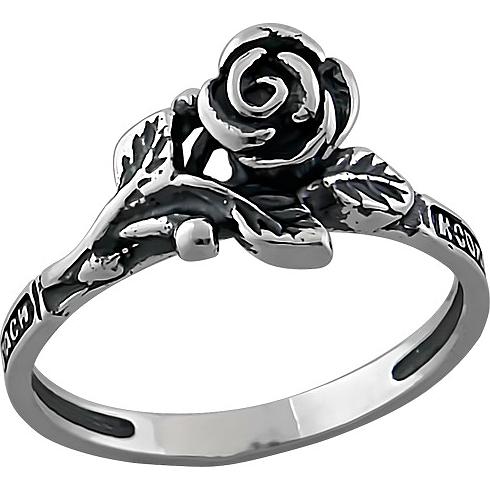 Кольцо Роза из серебра (арт. 2330005)