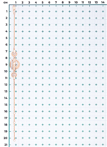 Браслет с топазами из комбинированного золота (арт. 2446275)