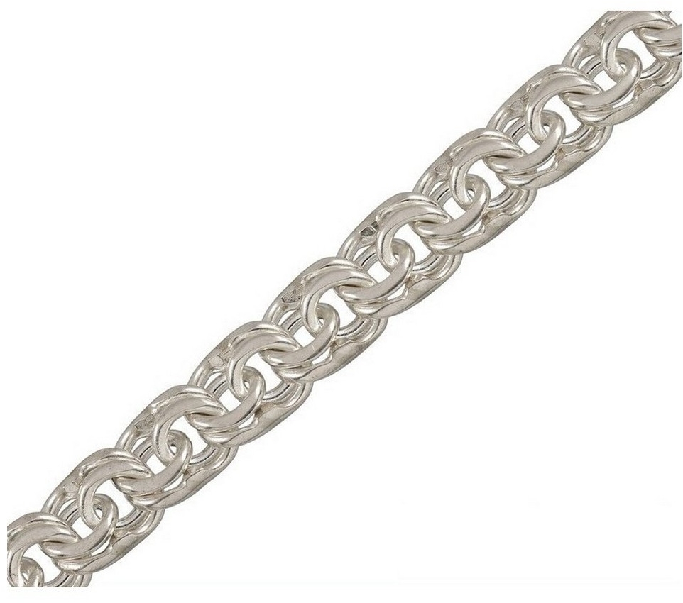 Цепочка плетения "Бисмарк" из серебра (арт. 2450578)