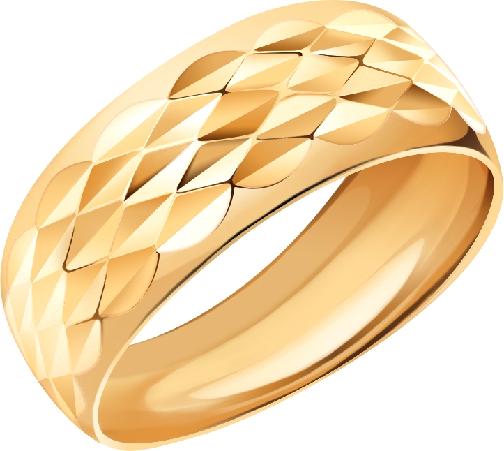 Кольцо из красного золота (арт. 2470114)