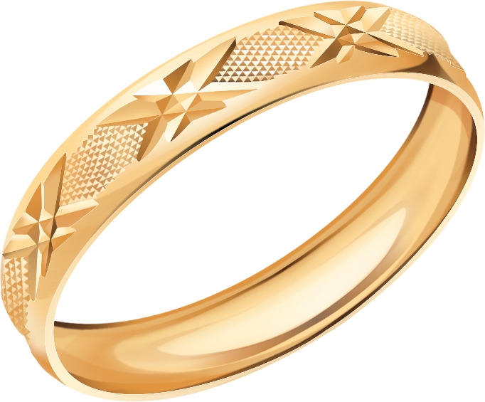Кольцо из красного золота (арт. 2472043)