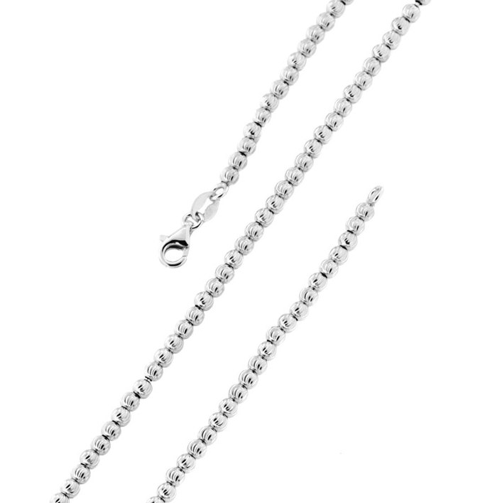 Цепочка декоративного плетения из серебра (арт. 2550153)