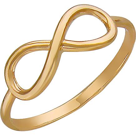 Кольцо Бесконечность из красного золота (арт. 316830)