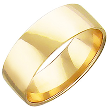 Обручальное кольцо из желтого золота (арт. 316905)