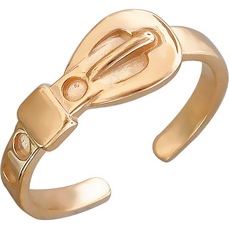 Кольцо безразмерное Ремешок из красного золота (арт. 323192)
