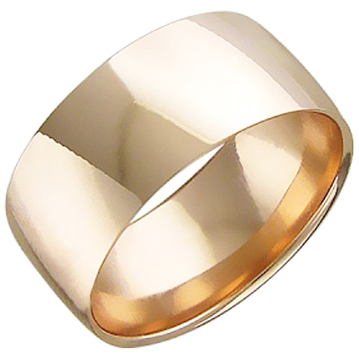 Обручальное кольцо из красного золота (арт. 341080)