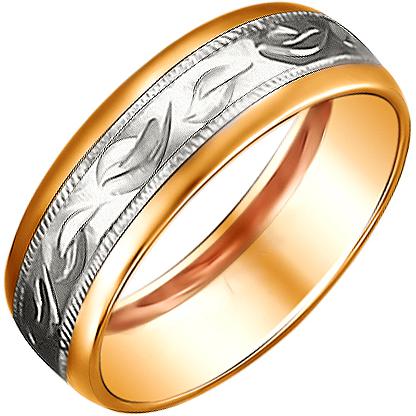 Кольцо из серебра с позолотой (арт. 351332)