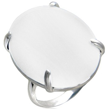 Кольцо с агатом из серебра (арт. 351703)