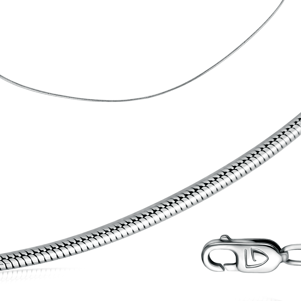 Цепочка плетения "Шнурок" из серебра (арт. 384892)