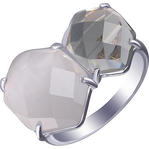 Кольцо с стеклом из серебра (арт. 707896)