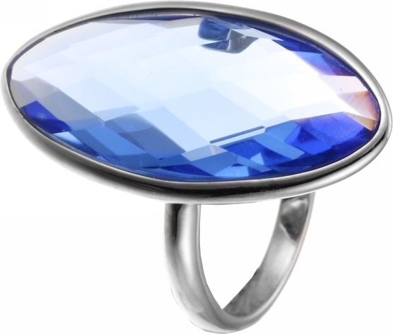 Кольцо с стеклом из серебра (арт. 733713)