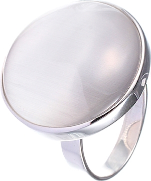 Кольцо с ювелирным стеклом из серебра (арт. 740934)