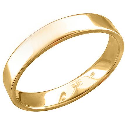 Кольцо из жёлтого золота (арт. 835241)