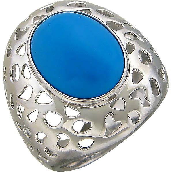 Кольцо с перламутром из серебра (арт. 835800)