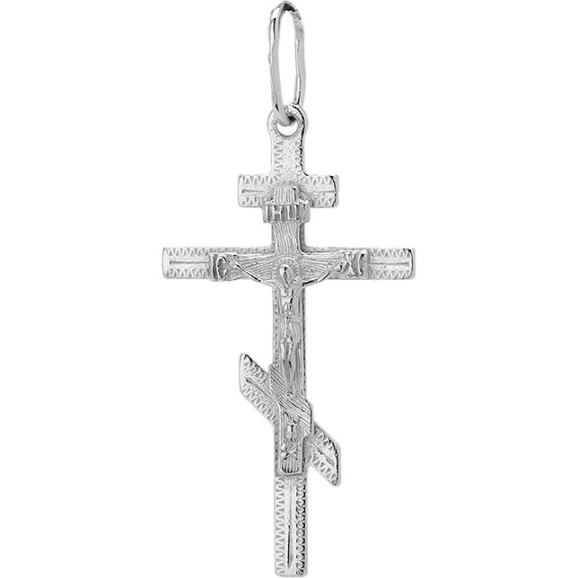 Крестик из серебра (арт. 837438)