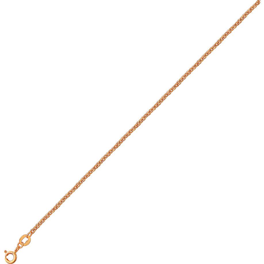 Цепочка плетения "Якорное" из красного золота (арт. 856300)