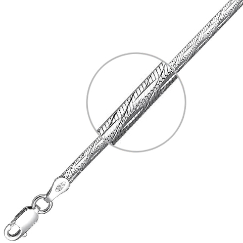 Цепочка плетения "Монреаль" из серебра (арт. 864554)