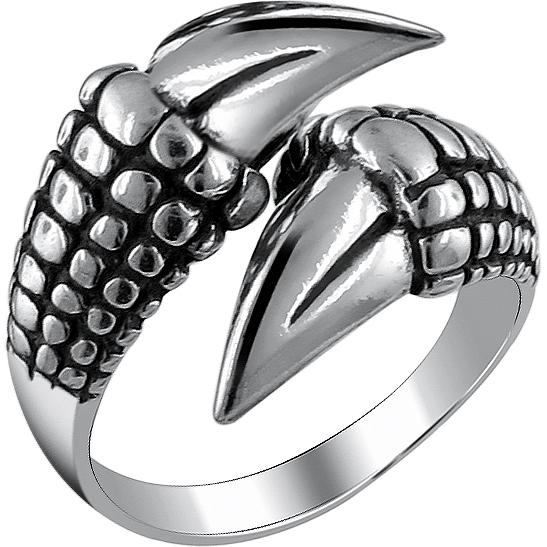 Кольцо из чернёного серебра (арт. 865951)