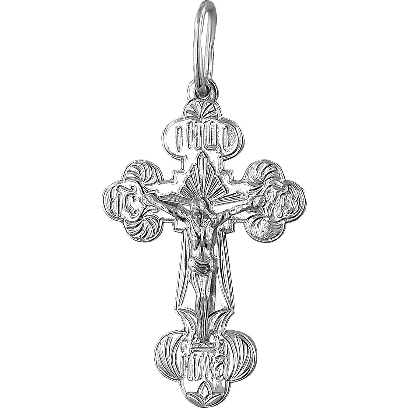 Крестик из серебра (арт. 872153)