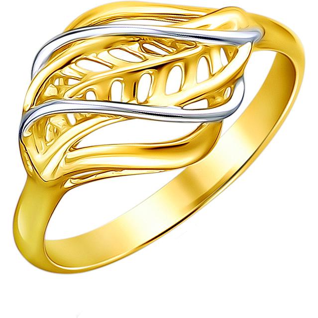 Кольцо из жёлтого золота (арт. 874343)
