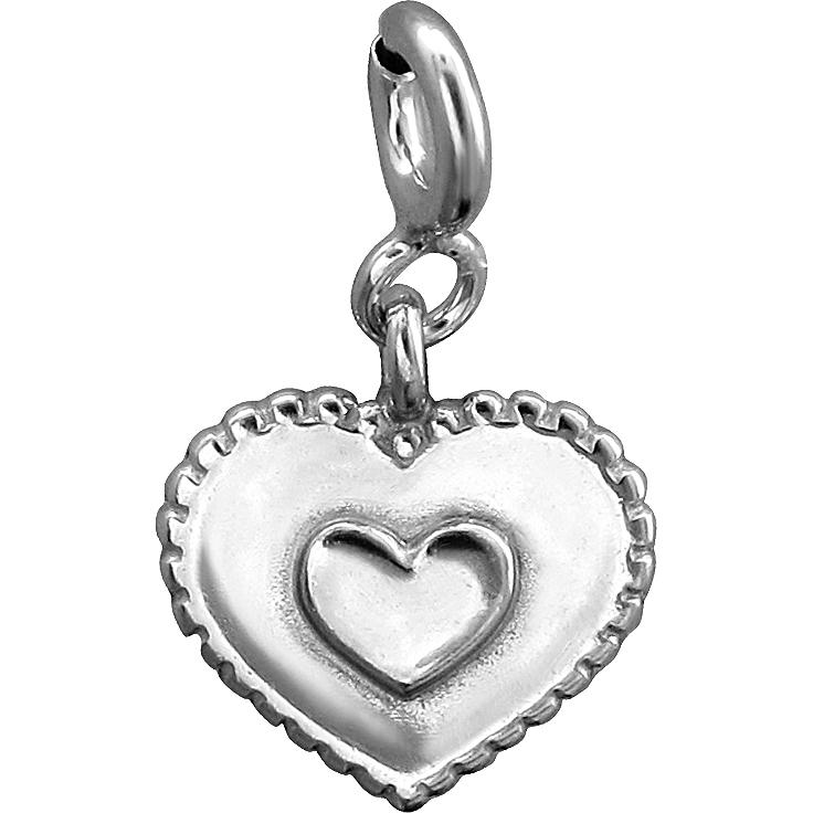Подвеска Сердце из серебра (арт. 878857)