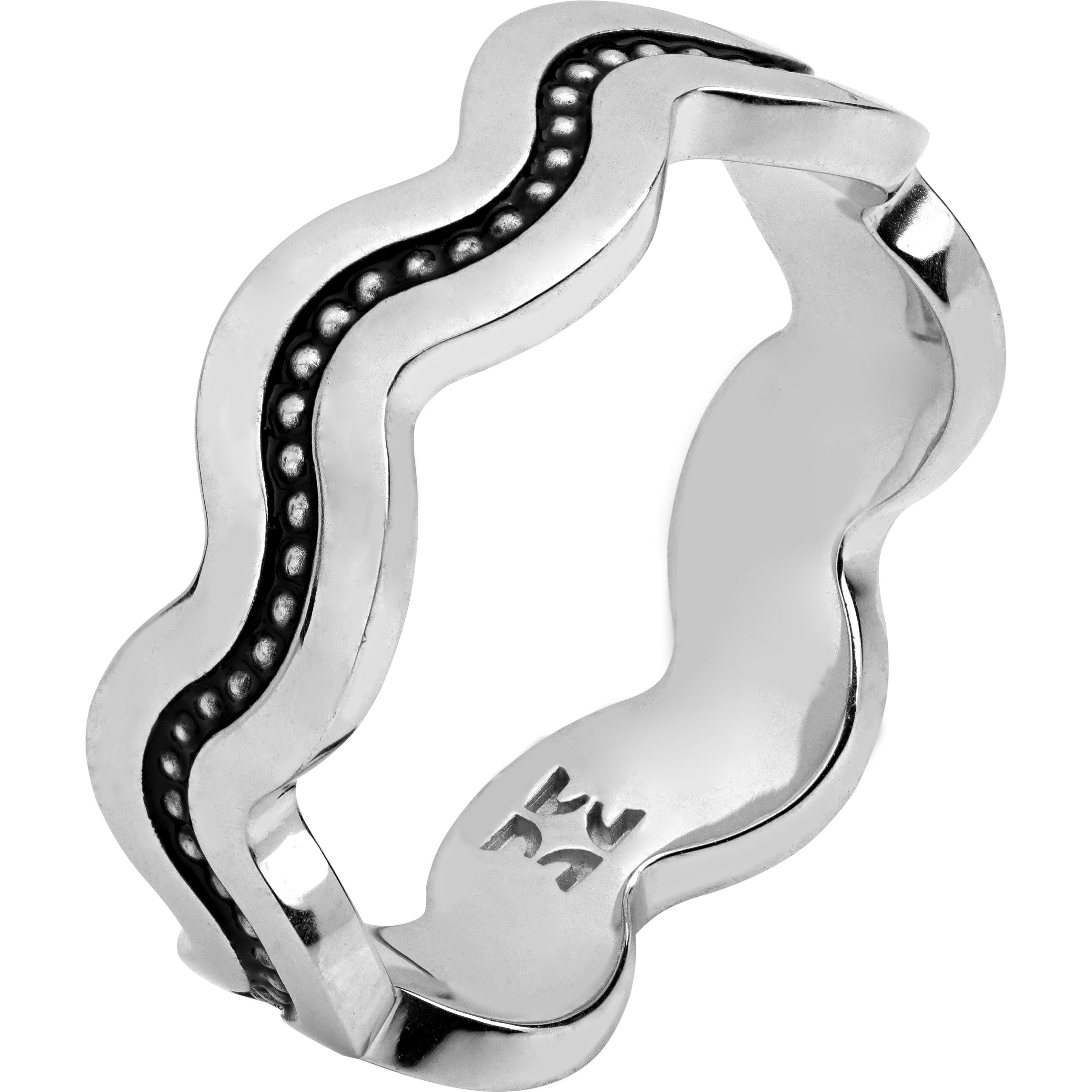 Кольцо с эмалью из серебра (арт. 890536)