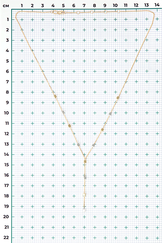 Колье из комбинированного золота (арт. 2214317)