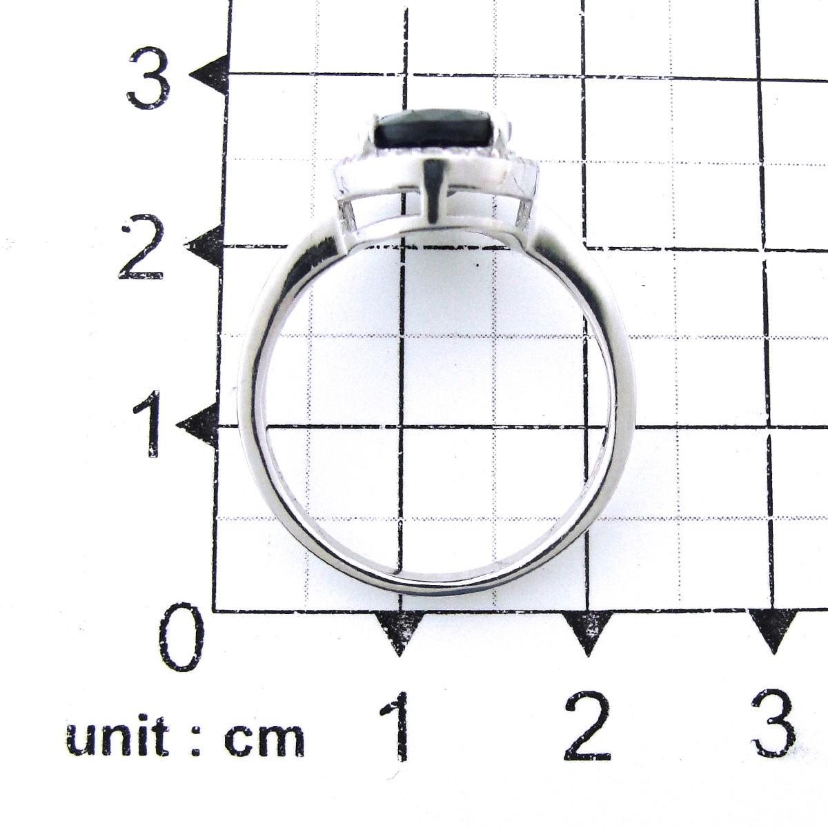 Кольцо с сапфирами и фианитами из серебра (арт. 2393491)