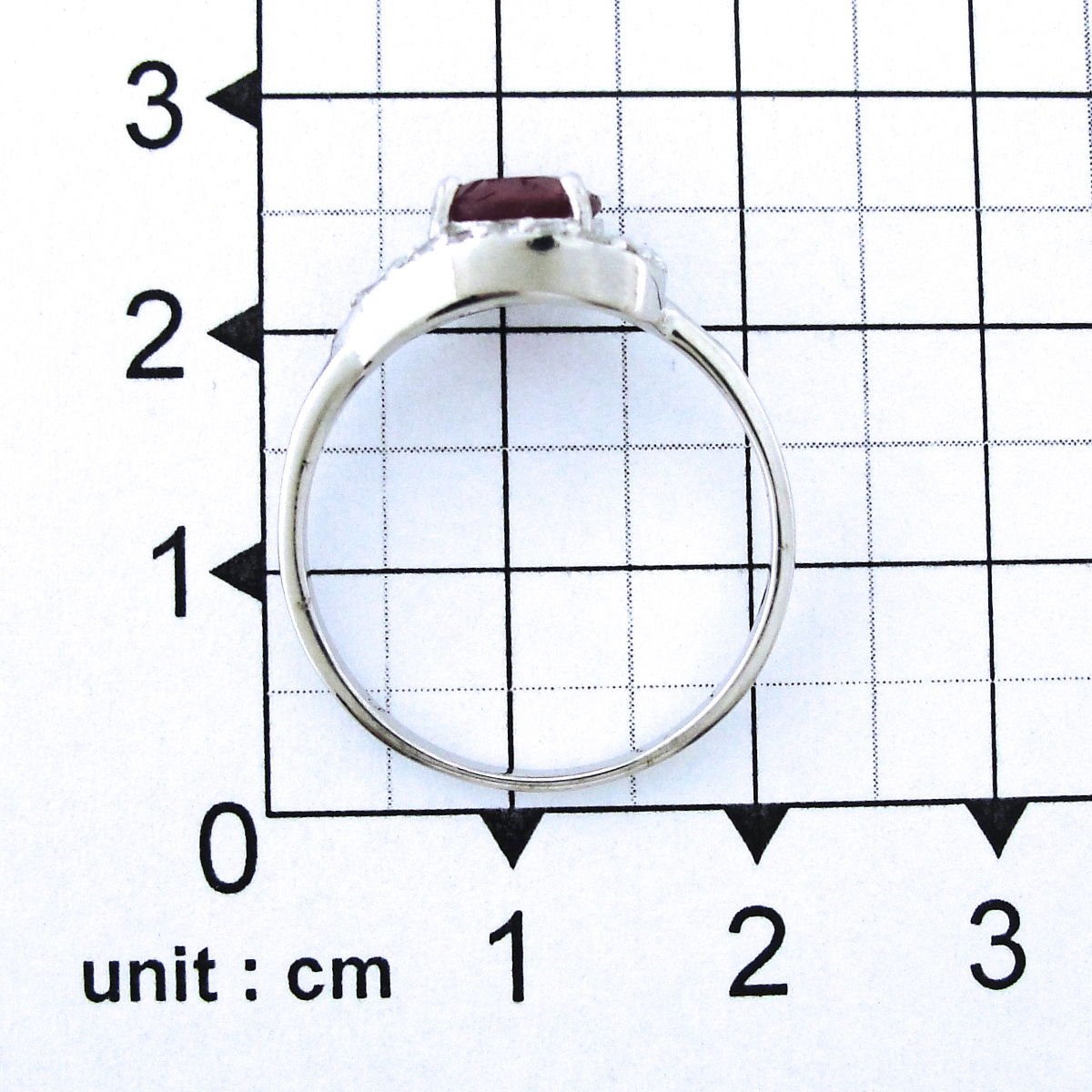 Кольцо с рубинами и фианитами из серебра (арт. 2393565)