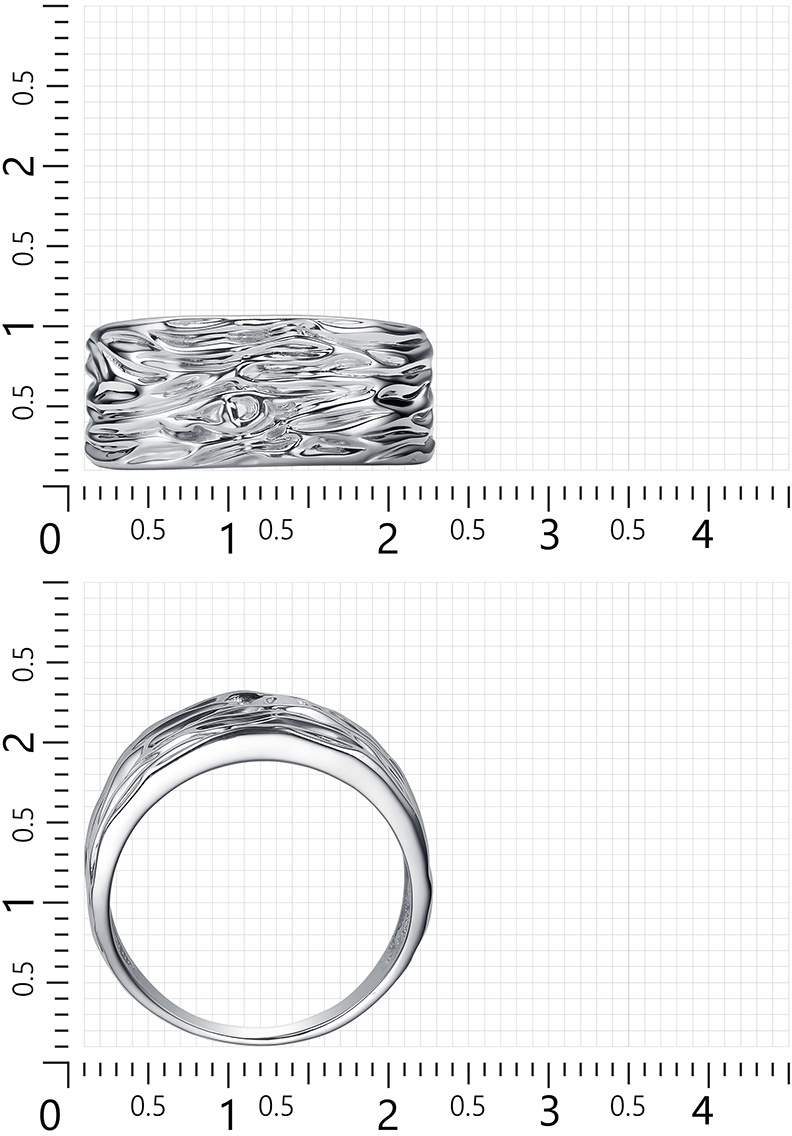 Кольцо из серебра (арт. 2410008)