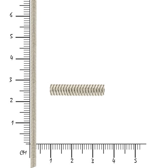 Цепочка плетения "Монреаль" из серебра (арт. 2550288)