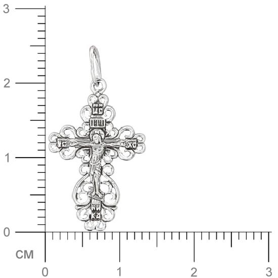 Крестик из серебра (арт. 319230)