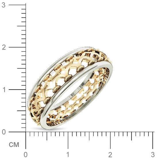 Кольцо из желтого золота (арт. 329911)