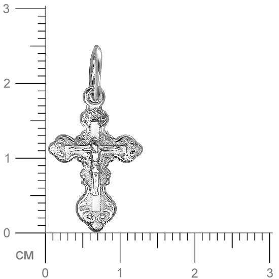 Крестик из серебра (арт. 337786)