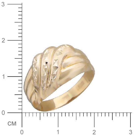 Кольцо из красного золота (арт. 367418)