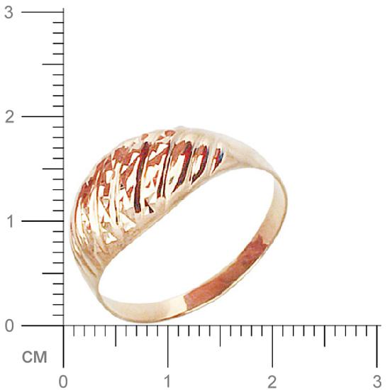 Кольцо из красного золота (арт. 367419)