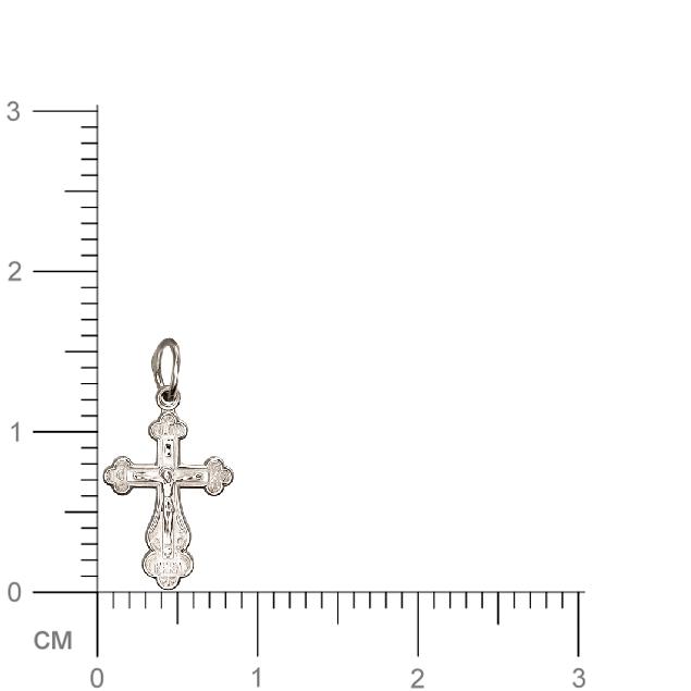 Крестик из серебра (арт. 368576)