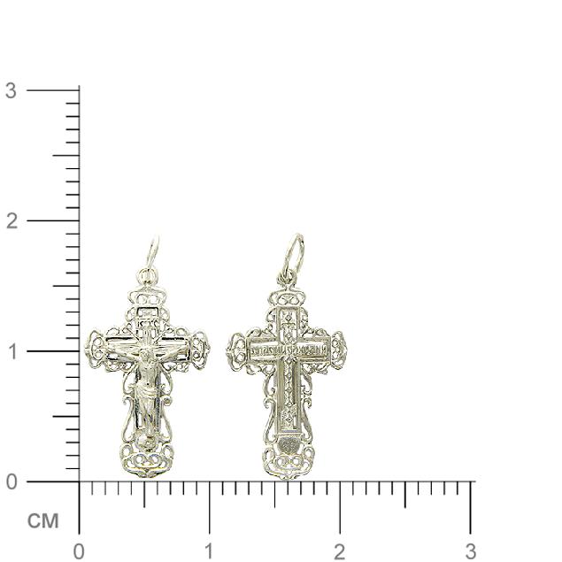Крестик из серебра (арт. 368585)