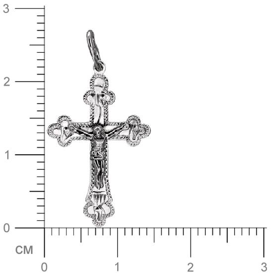 Крестик из серебра (арт. 368645)