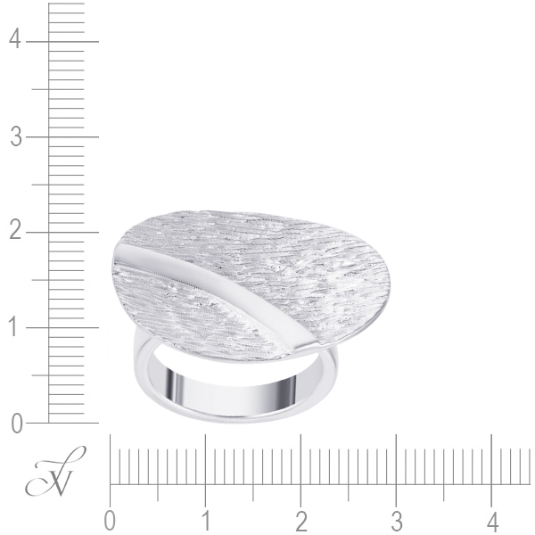 Кольцо из серебра (арт. 733861)