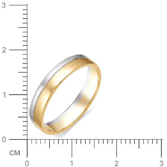 Обручальное кольцо из красного золота (арт. 810480)