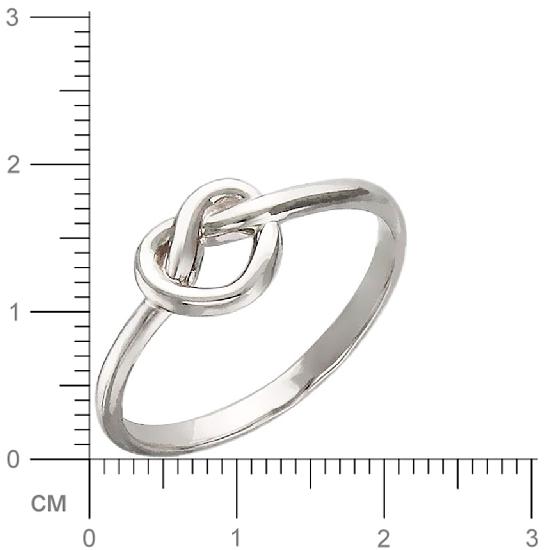 Кольцо Узелок из серебра (арт. 829307)