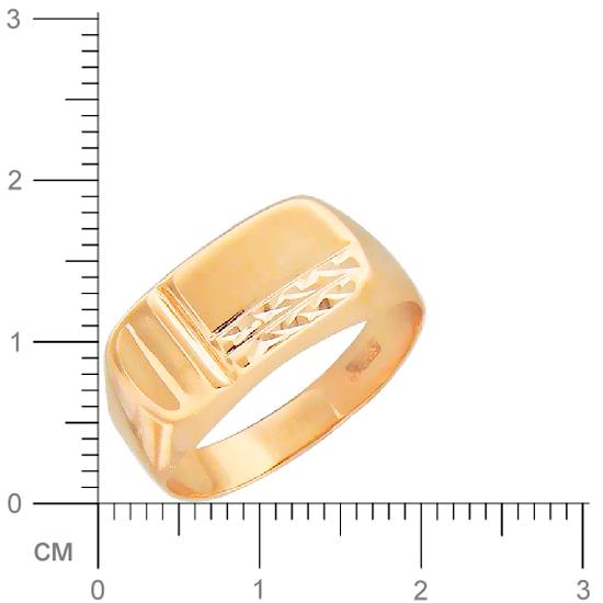 Кольцо из красного золота (арт. 829869)