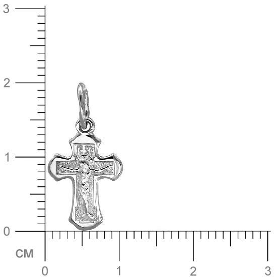 Крестик из серебра (арт. 832250)