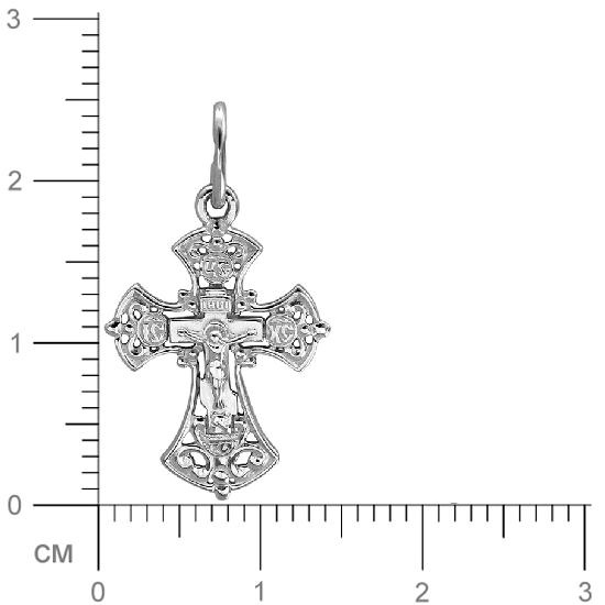 Крестик из серебра (арт. 832259)