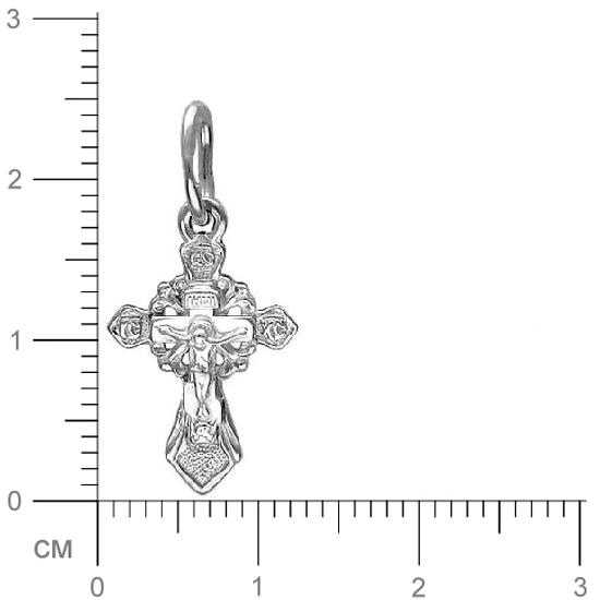 Крестик из серебра (арт. 832261)